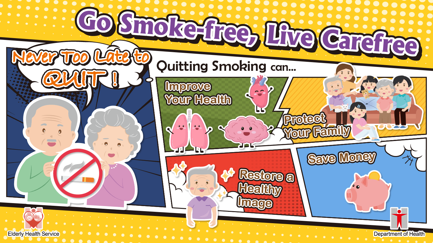 May Theme Go Smoke-free, Live Carefree